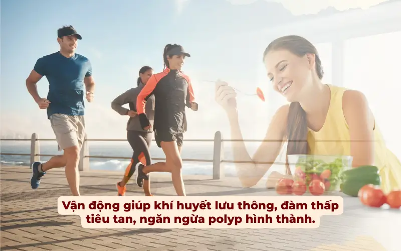 Điều chỉnh ăn uống, thay đổi lối sống là biện pháp ngăn ngừa polyp túi mật tốt nhất