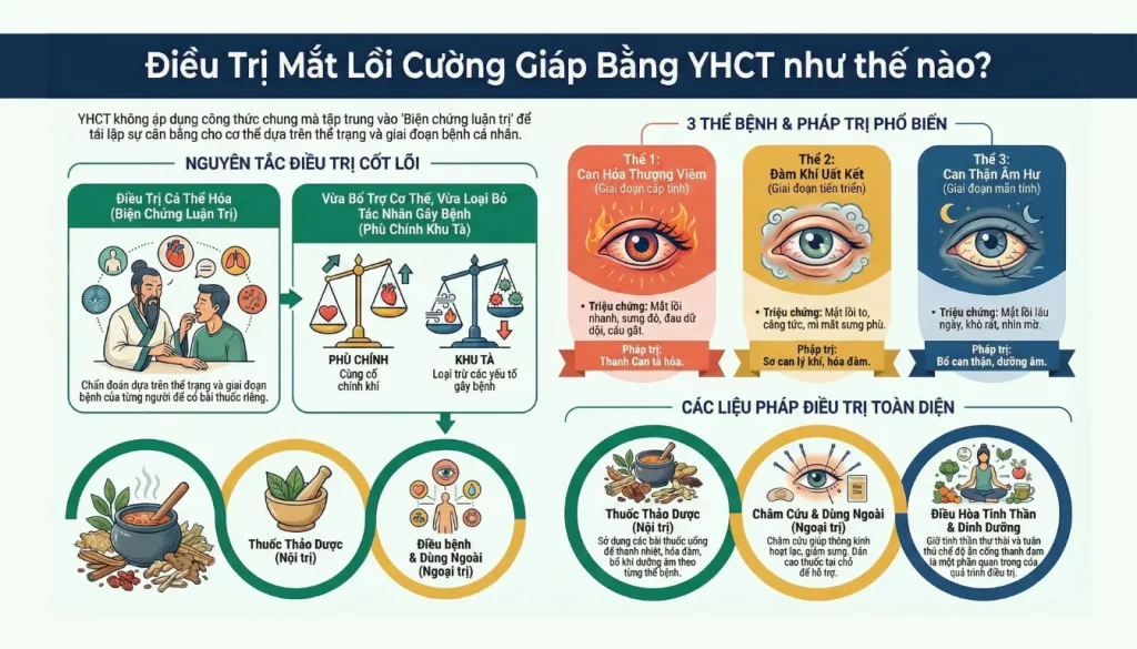 Chữa Mắt Lồi Bằng Đông Y có hiệu quả không? Giải đáp từ chuyên gia chua mat loi cuong giap bang dong y nhu the nao