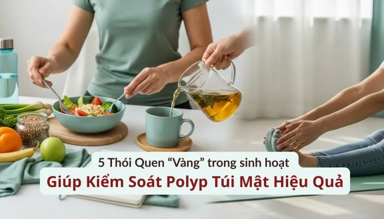 Lối Sống & Tập Luyện Cho Người Bị Polyp Túi Mật: 5 Thói Quen "Vàng" Giúp Kiểm Soát Bệnh Hiệu Quả Lối sống cho người polyp túi mật giúp ngăn ngừa bệnh