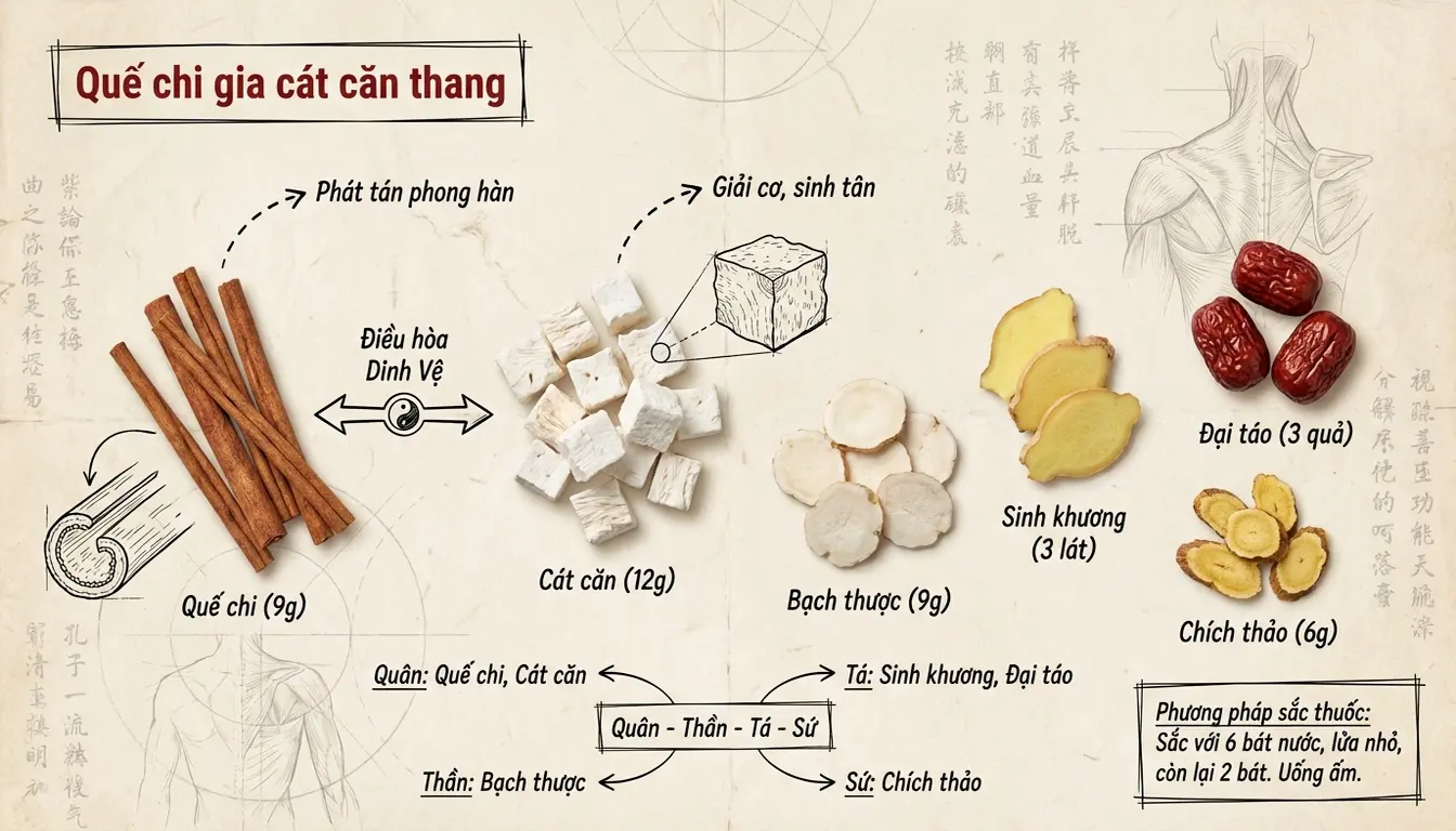 Que chi gia cat can thang