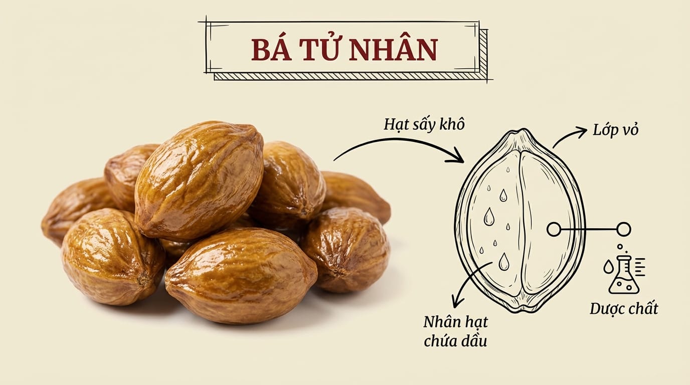2. Phân Tích Dược Tính Của Bá Tử Nhân Theo Y Học Hiện Đại
