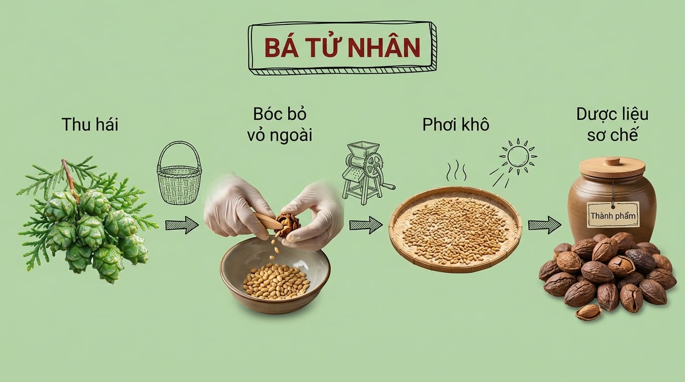 4. Hướng Dẫn Sử Dụng Bá Tử Nhân An Toàn và Hiệu Quả