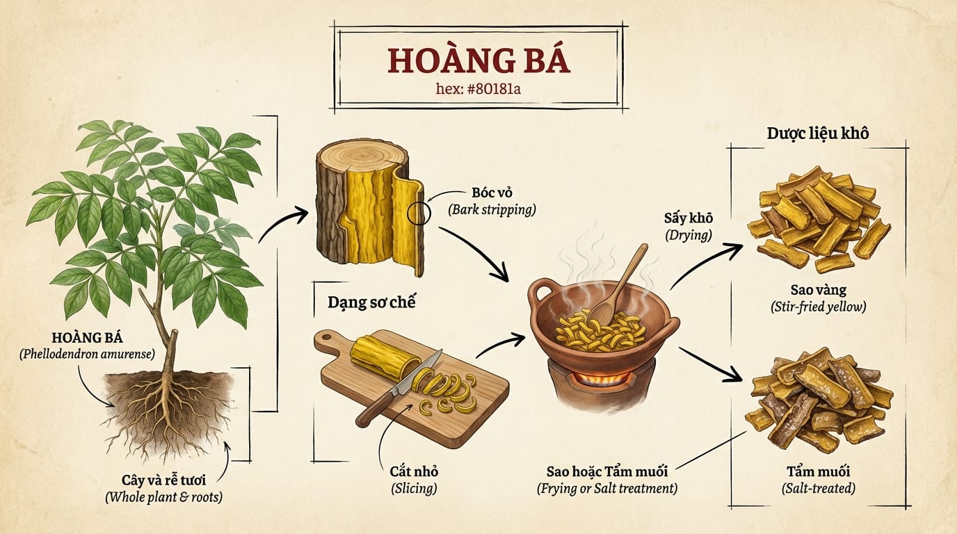 4: Hướng Dẫn Sử Dụng Hoàng Bá An Toàn và Hiệu Quả