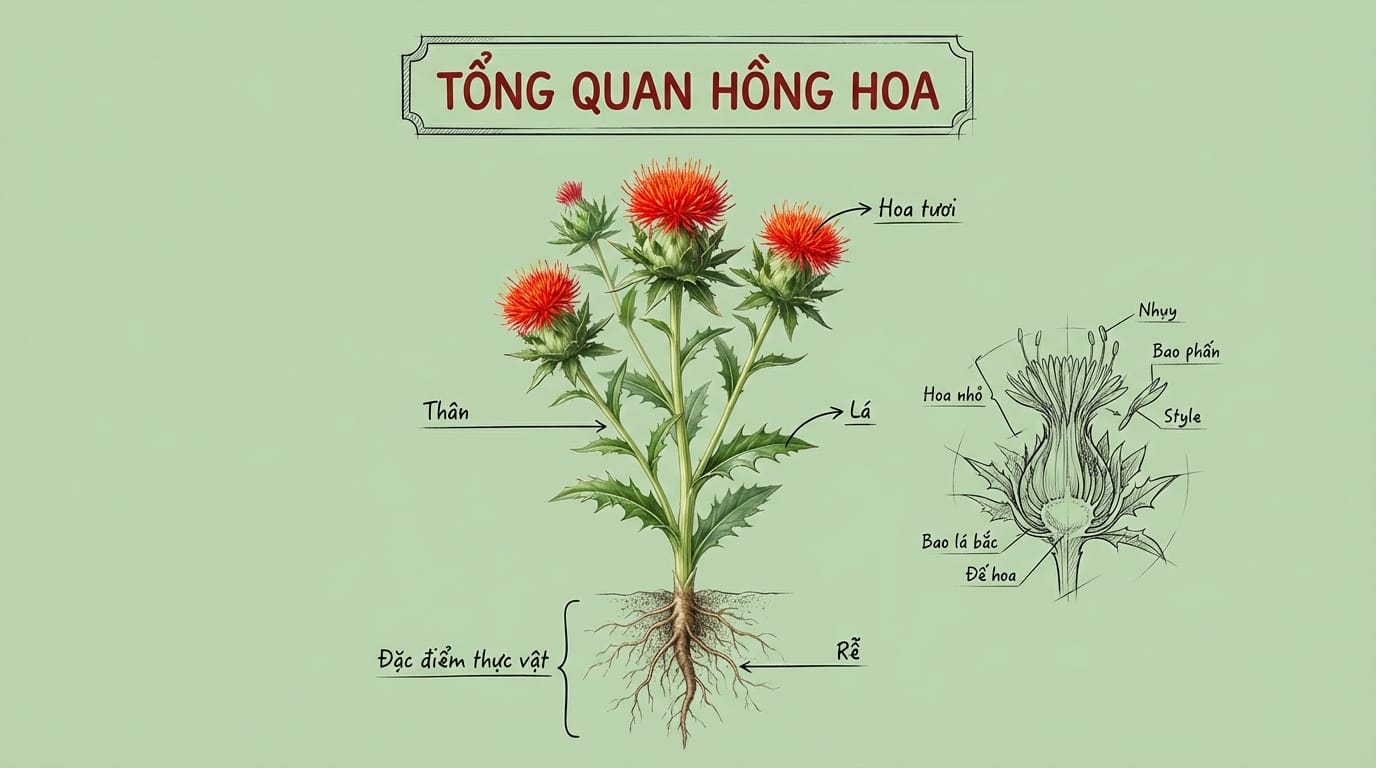 1. TỔNG QUAN VỀ HỒNG HOA – "BÁU VẬT TỪ THIÊN NHIÊN"