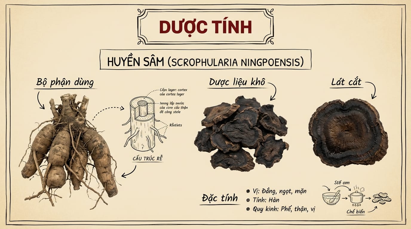 3. Luận Giải Sâu Sắc Về Huyền Sâm Theo Y Học Cổ Truyền