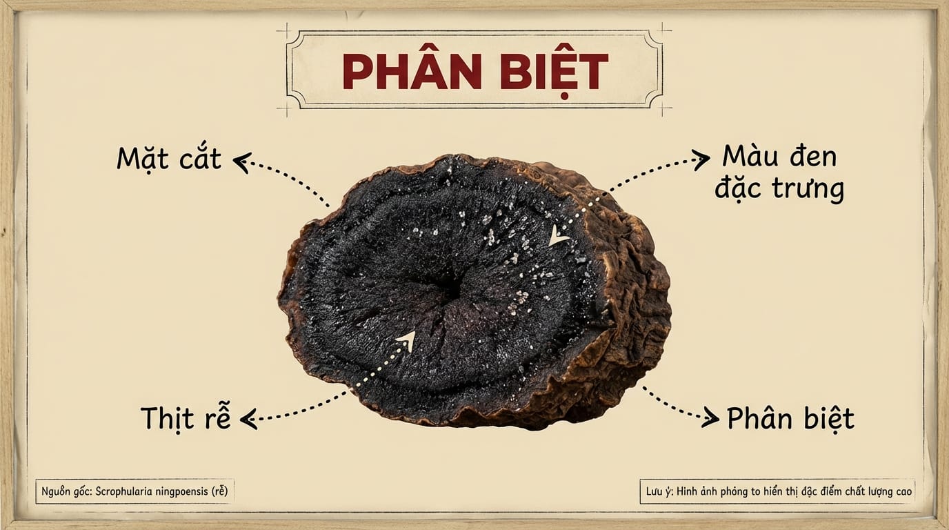 5. Cẩm Nang Chuyên Gia: Chọn Mua & Phân Biệt Huyền Sâm Thật - Giả