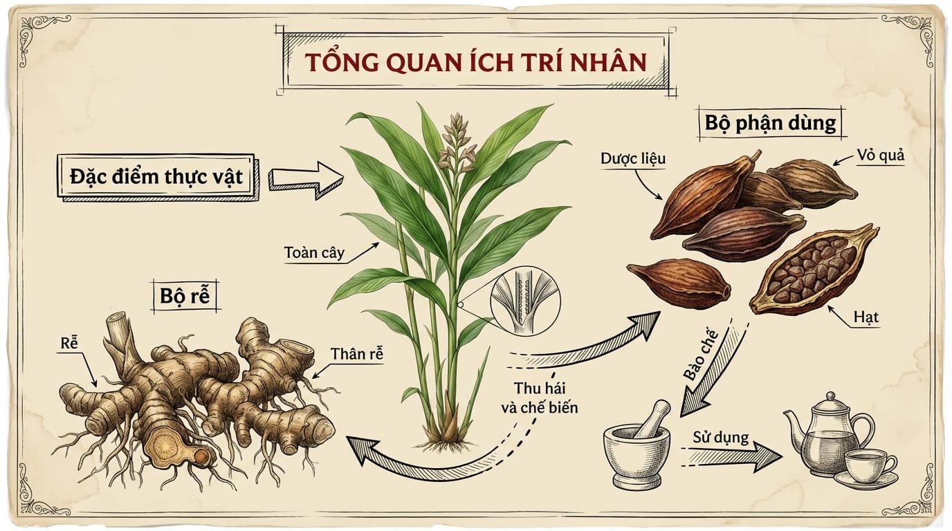 1. Tổng Quan Về Ích Trí Nhân – “Viên Ngọc Quý” Của Họ Gừng