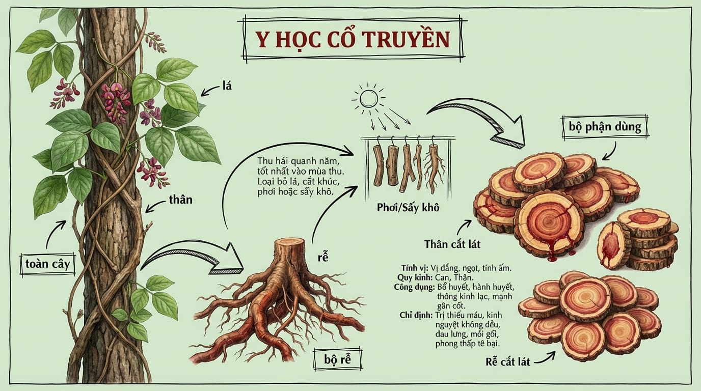 3. Luận Giải Sâu Sắc Về Kê Huyết Đằng Theo Y Học Cổ Truyền