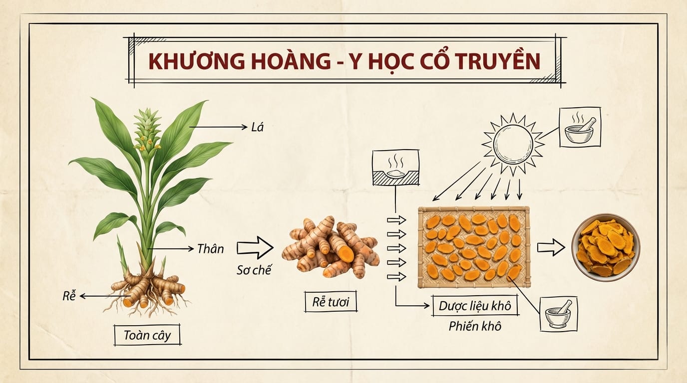 3. Luận Giải Sâu Sắc Về Khương Hoàng Theo Y Học Cổ Truyền