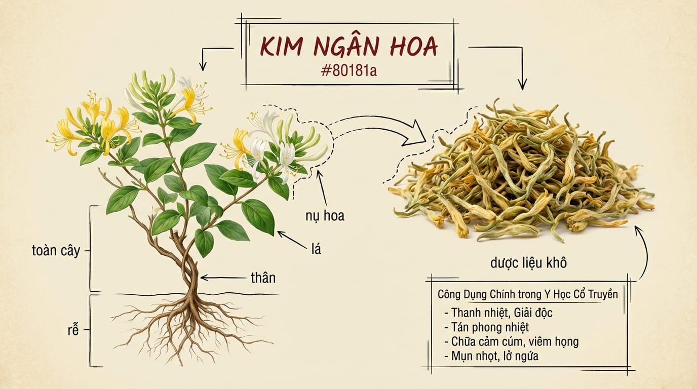 3. Luận Giải Sâu Sắc Về Kim Ngân Hoa Theo Y Học Cổ Truyền