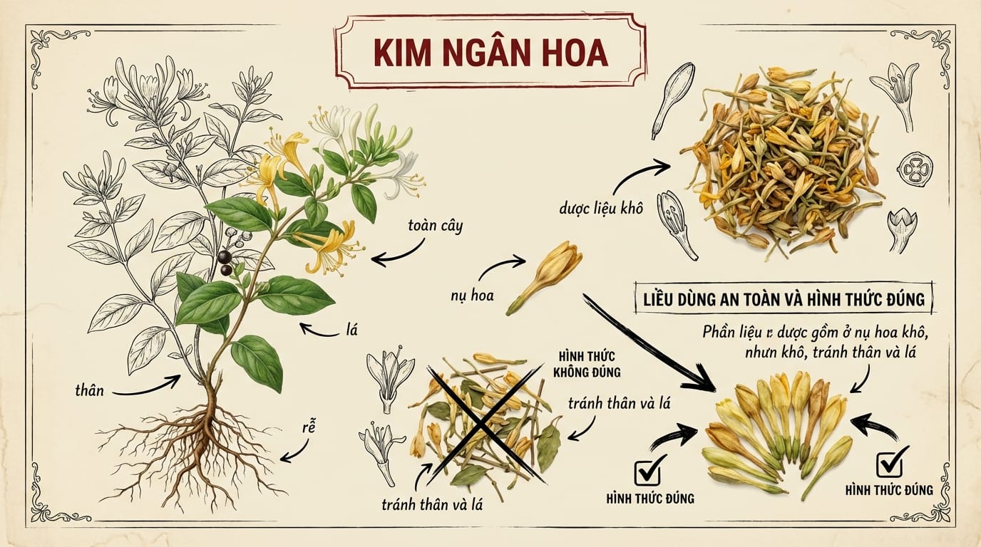 5. Hướng Dẫn Sử Dụng Kim Ngân Hoa An Toàn và Hiệu Quả