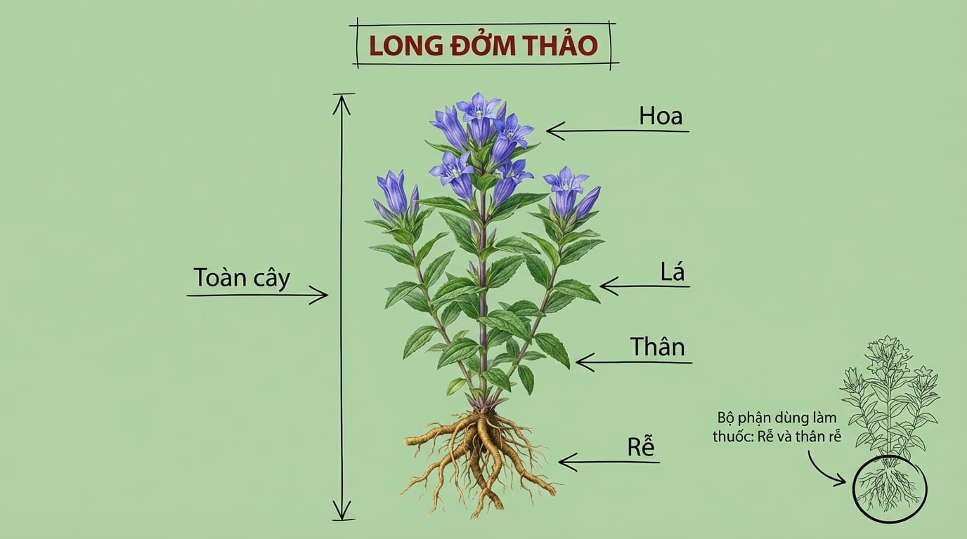 1. Tổng Quan Về Long Đởm Thảo – “Báu Vật Từ Thiên Nhiên”