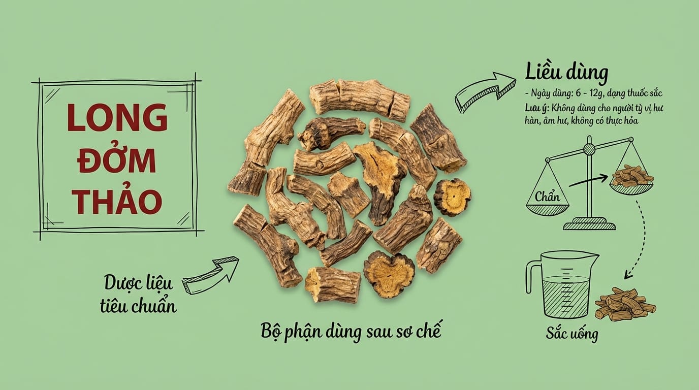 4. Hướng Dẫn Sử Dụng Long Đởm Thảo An Toàn và Hiệu Quả