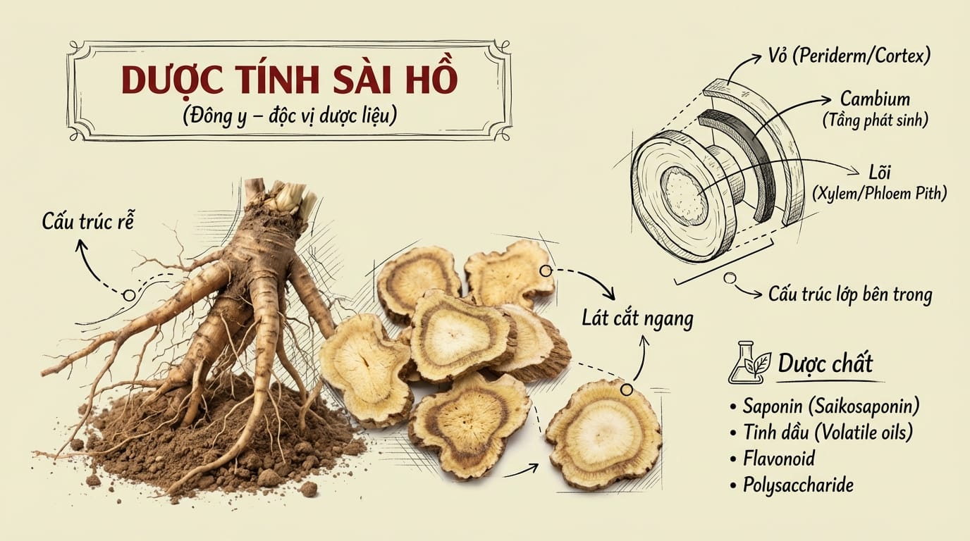 2. Phân Tích Dược Tính và Ứng Dụng Của Sài Hồ Theo Y Học Hiện Đại
