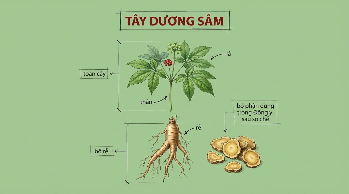 1. Tổng Quan Về Tây Dương Sâm – Món Quà Từ Tân Thế Giới