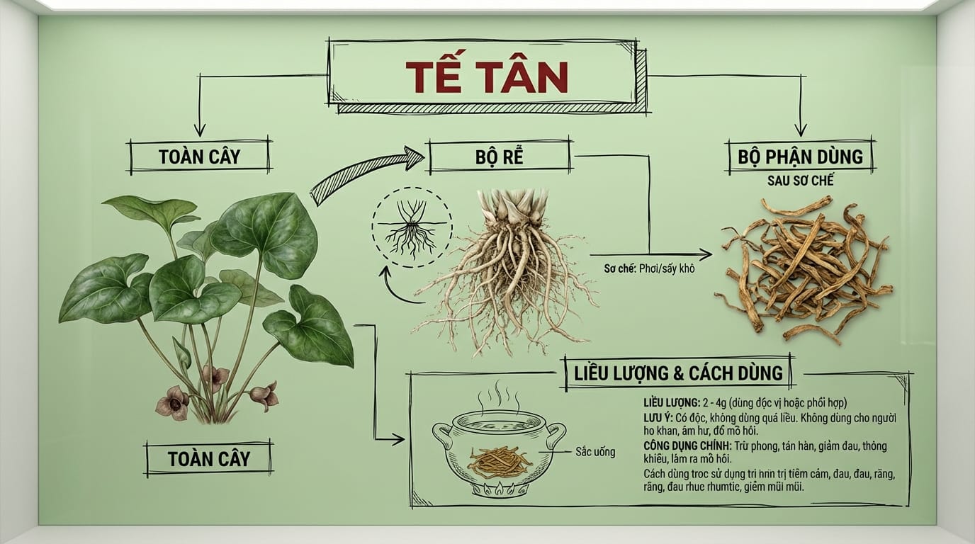 4. Hướng Dẫn Sử Dụng Tế Tân An Toàn và Hiệu Quả