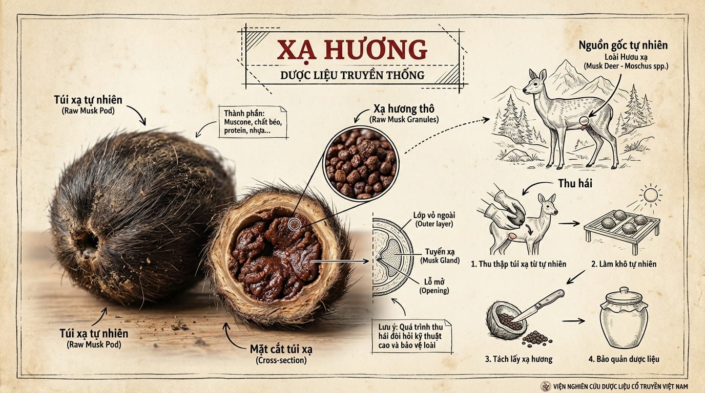 1. Tổng Quan Về Xạ Hương – “Kỳ hương” từ Thiên nhiên