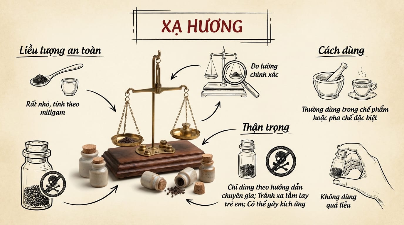 4. Hướng Dẫn Sử Dụng Xạ Hương An Toàn và Hiệu Quả